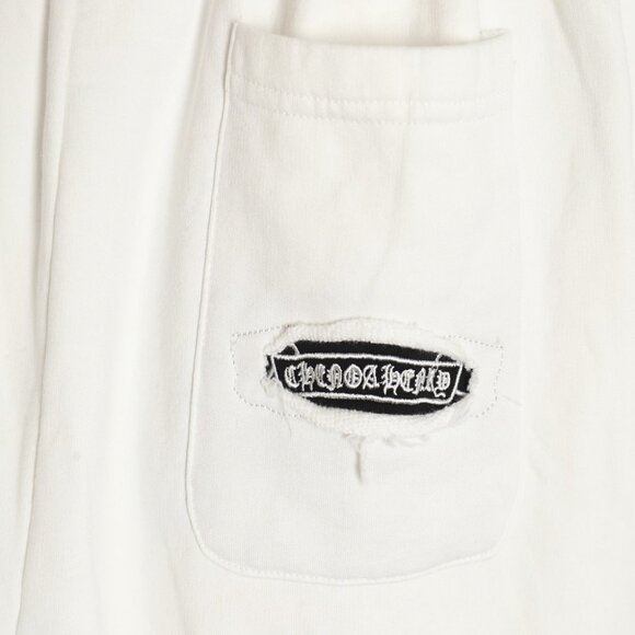 Chrome Hearts Plus Cross Horseshoe Hoodie White - Picture 5 of 9